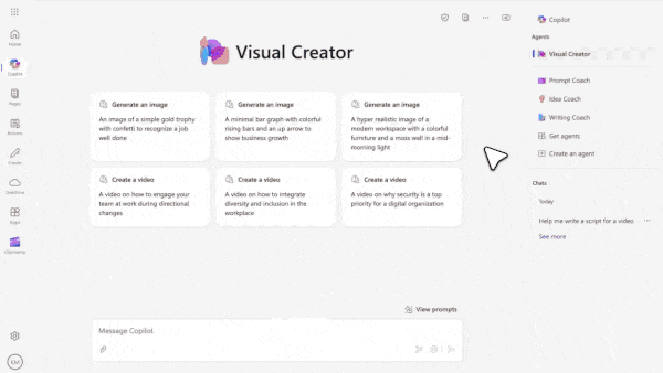 微软 Copilot 新技能：背靠 500 万 Clipchamp 素材库，秒速生成 AI视频