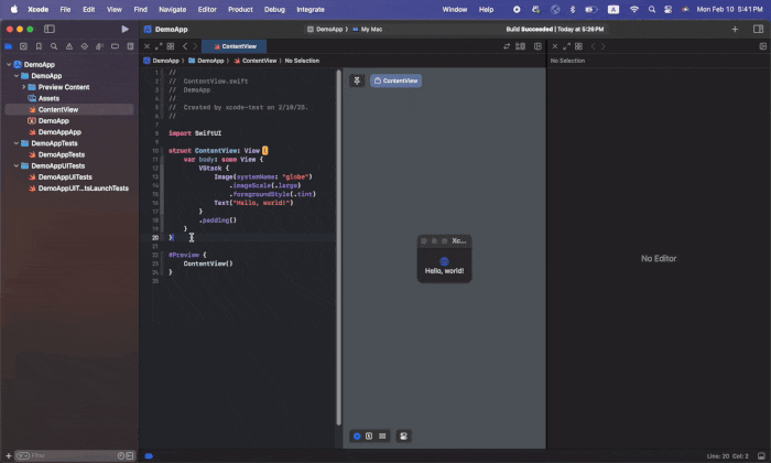 AI 开发利器：微软最新上线 Xcode 版本 GitHub Copilot