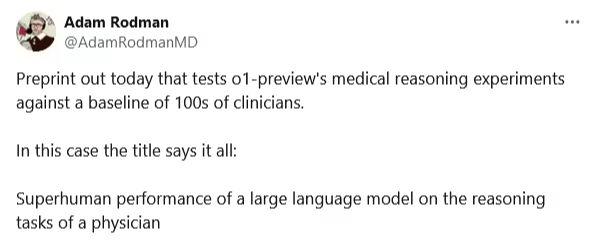 新研究发现 OpenAI 的 o1-preview AI 模型在诊断棘手医疗案例 - 兰州联臻能源网