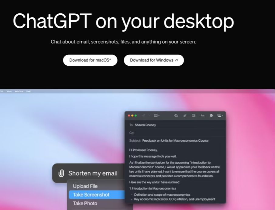 OpenAI 更新 macOS 版 ChatGPT 客户端：可读取系统备忘录 App、同时分析多款 IDE 代码