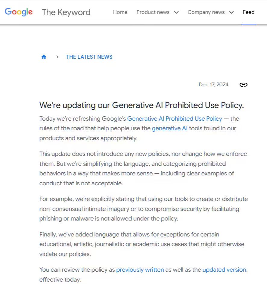 谷歌：只要有人工监督，客户即可在“高风险”领域使用其 AI 作出决策 - 兰州联臻能源网