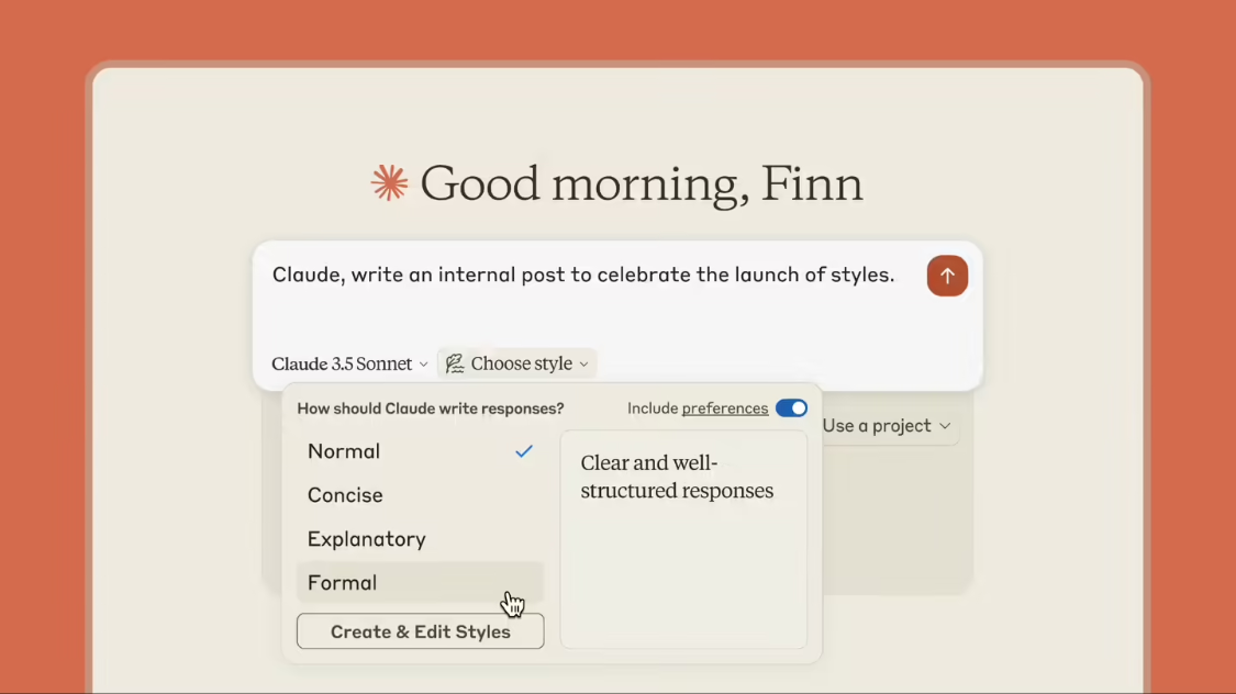 Claude 获推“自定义样式”功能，让文本生成风格更匹配需求 - 兰州联臻能源网