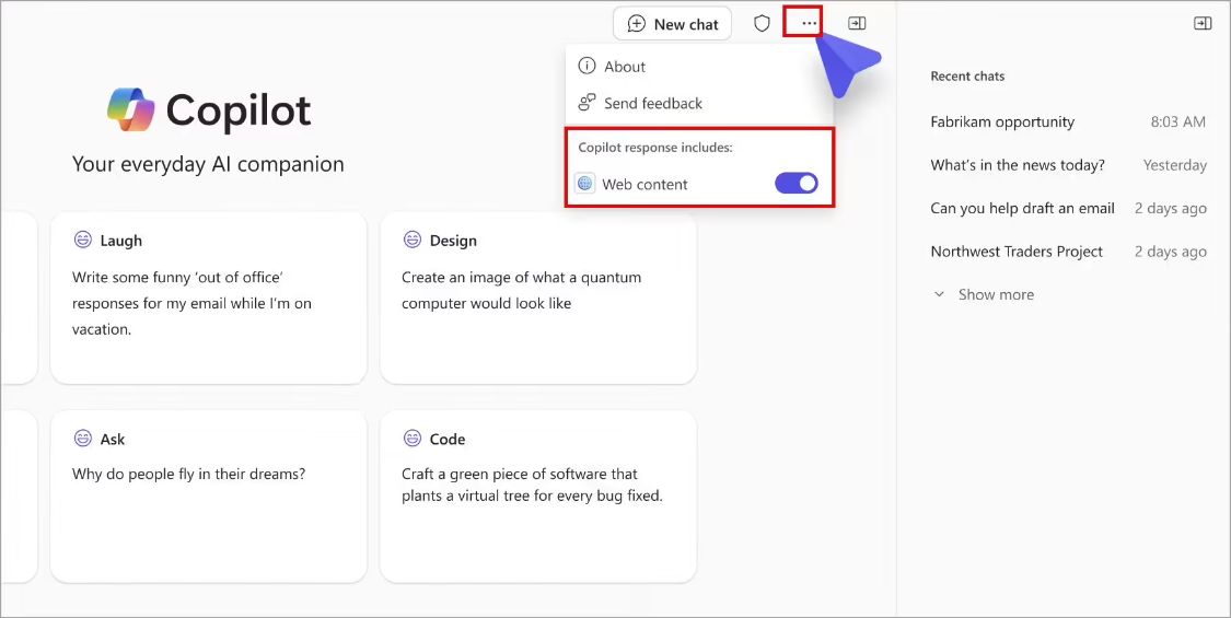 微软 Copilot 下月将添新选项，AI 聊天可选择关闭 / 启用网络搜索 - 兰州联臻能源网