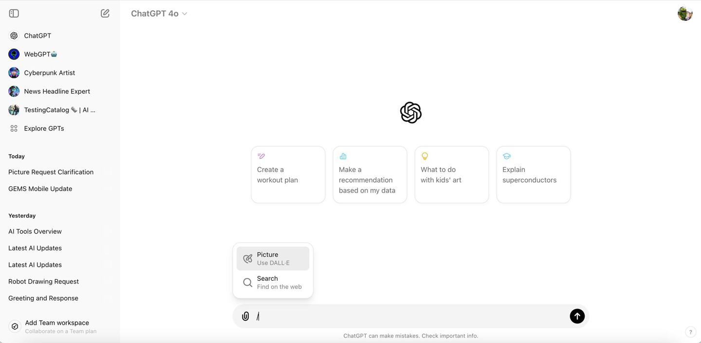 OpenAI ChatGPT AI 聊天机器人新增“/picture”和“/se - 兰州联臻能源网