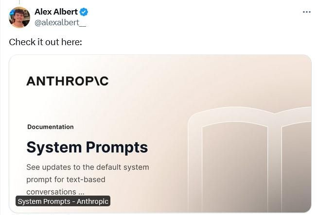 Anthropic 公开 Claude AI 模型的系统提示词 - 兰州联臻能源网