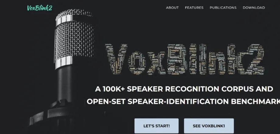 武汉大学联合中国移动九天人工智能团队开源音视频说话人识别数据集 VoxBlink - 兰州联臻能源网