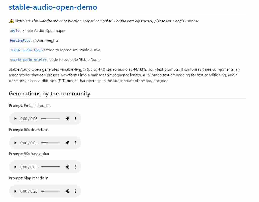 Stability AI开源音频生成模型Stable Audio Open，可生 - 兰州联臻能源网