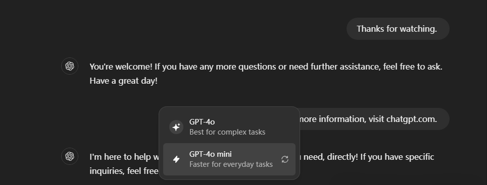 OpenAI 刚刚发布AI模型 GPT-4o mini ，免费版ChatGPT无 - 兰州联臻能源网