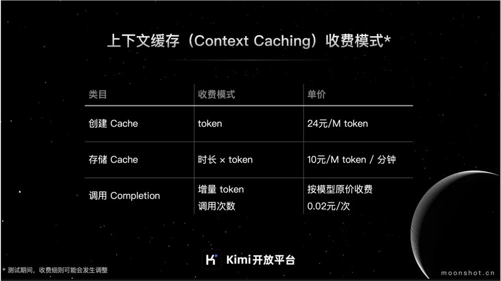 月之暗面 Kimi 开放平台「上下文缓存」正式公测 长文本模型降本 90% - 兰州联臻能源网