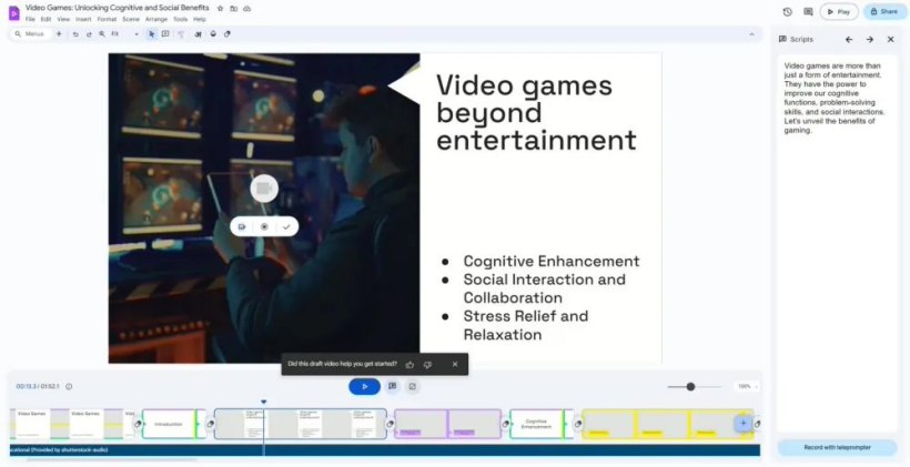 帮你写脚本、剪片、找素材，谷歌 AI 视频编辑应用 Google Vids 上线 - 兰州联臻能源网