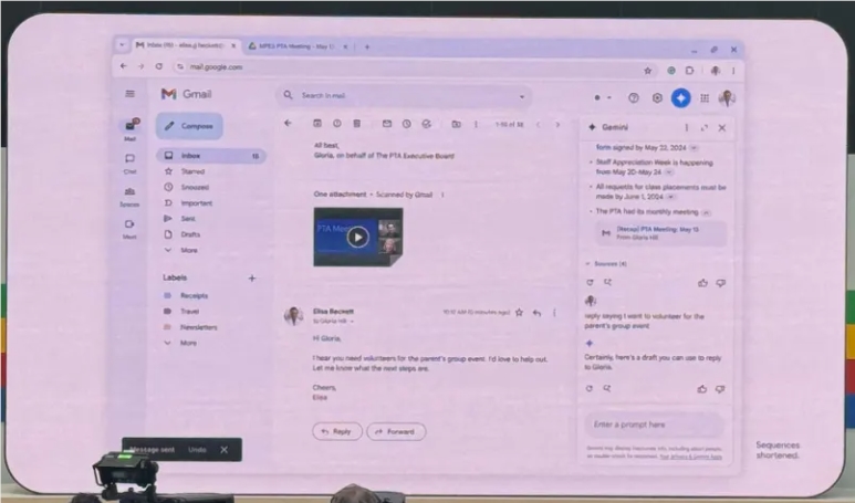 Gmail引入Gemini AI技术，帮助用户搜索、总结和起草邮件 - 兰州联臻能源网