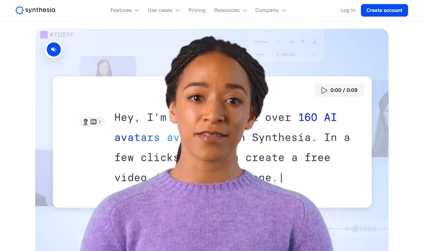 Synthesia将推新数字人头像模型E