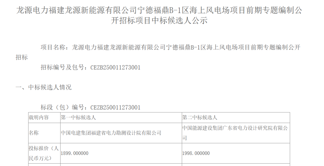 中国电建预中标！国能70万千瓦海上配储能项目 - 兰州联臻能源网