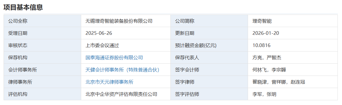 宁德时代、比亚迪供应商！理奇智能IPO过