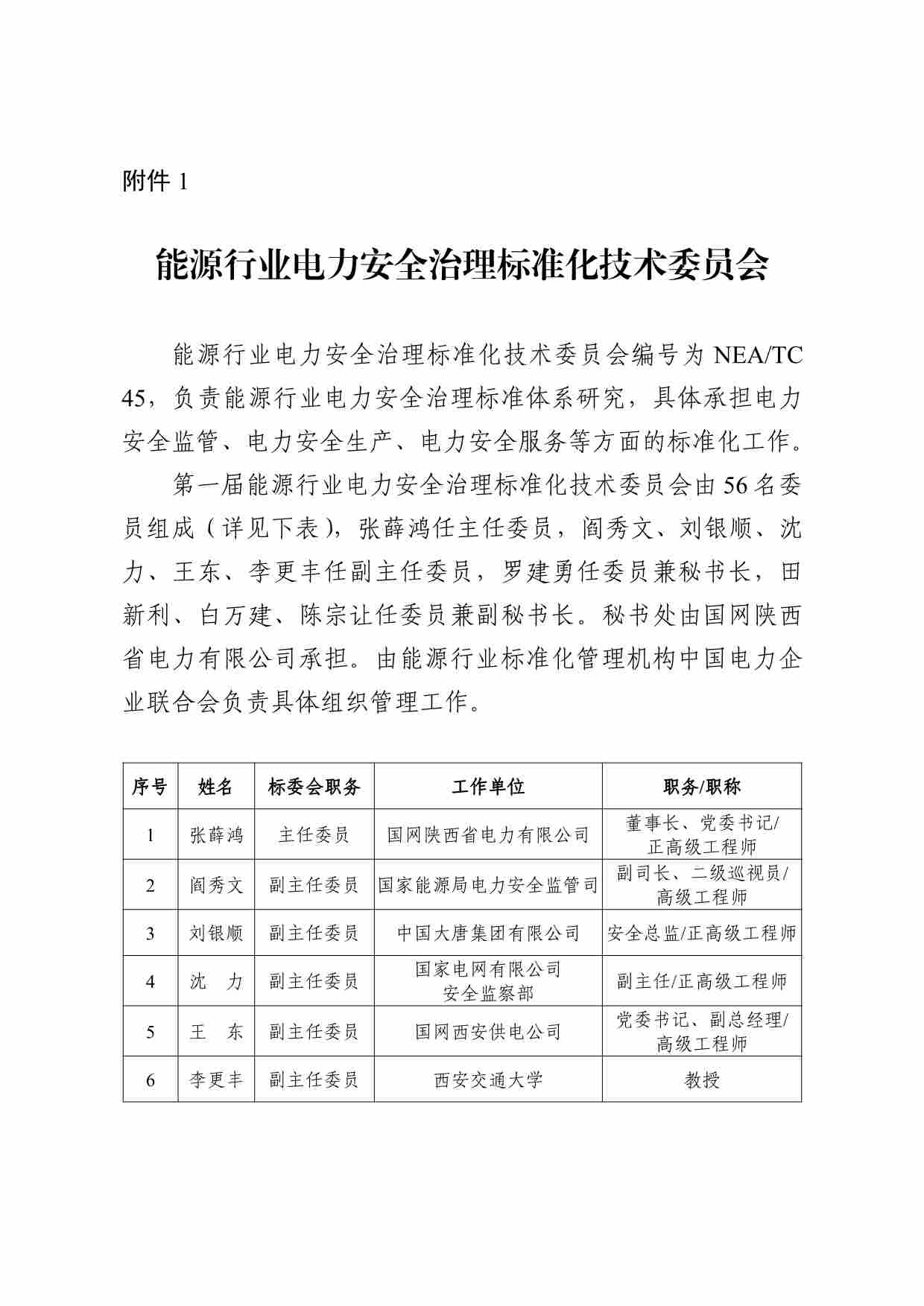 国家能源局新设7个标准化技术组织，聚焦电力安全与氢能碳管理 - 兰州联臻能源网