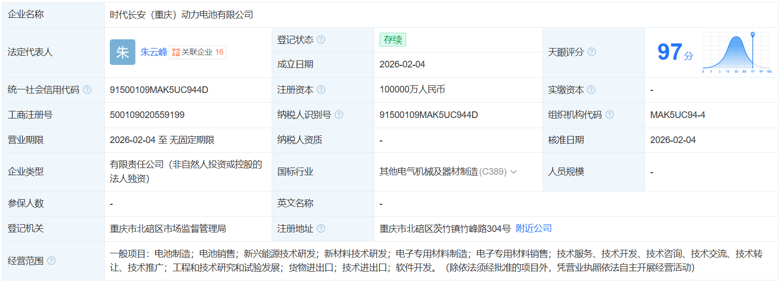 重庆新建动力电池基地 投资达10亿元 - 兰州联臻能源网