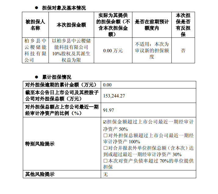 河北邢台大储项目获股权质押担保 - 兰州联臻能源网