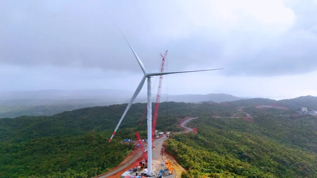 菲律宾风电项目首吊完成｜能源自主关键一步 - 兰州联臻能源网